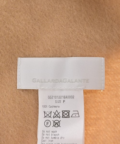 GALLARDA GALANTE（ガリャルダ　ガランテ）ストール 茶 サイズ:- レディース/2200627677076