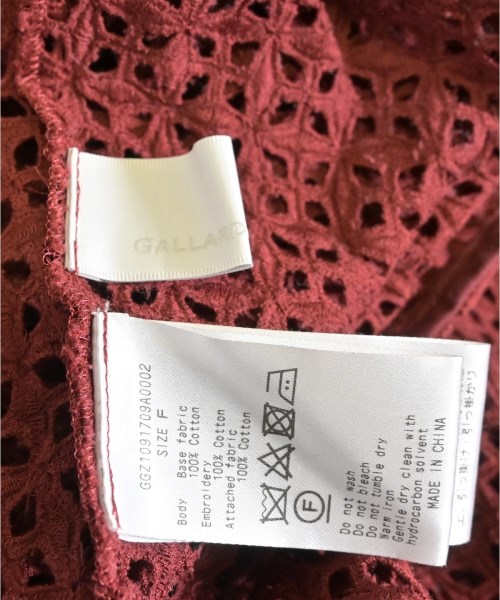 GALLARDA GALANTE（ガリャルダ　ガランテ）ワンピース 赤 サイズ:F レディース/2200623865132