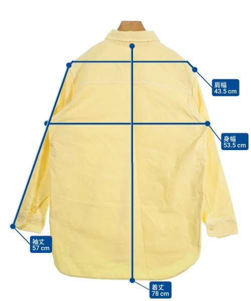 GALLARDA GALANTE（ガリャルダ　ガランテ）カジュアルシャツ 黄 サイズ:F レディース/2200620271165