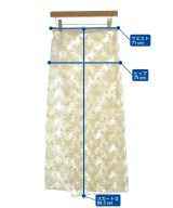 GALLARDA GALANTE（ガリャルダ　ガランテ）ひざ丈スカート 白 サイズ:F レディース/2200641379079