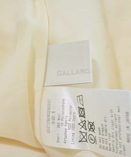 GALLARDA GALANTE（ガリャルダ　ガランテ）スラックス 白 サイズ:1(S位) レディース/2200636727038