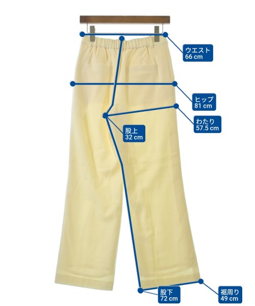 GALLARDA GALANTE（ガリャルダ　ガランテ）スラックス 白 サイズ:1(S位) レディース/2200636727038