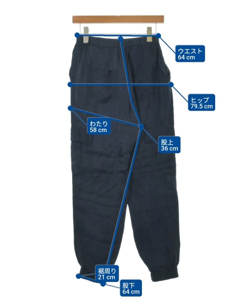 GALLARDA GALANTE（ガリャルダ　ガランテ）カーゴパンツ 紺 サイズ:0(XS位) レディース/2200628175120