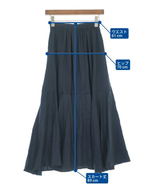 GALLARDA GALANTE（ガリャルダ　ガランテ）ロング・マキシ丈スカート 紺 サイズ:0(XS位) レディース/2200622268040