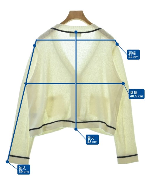 GALLARDA GALANTE（ガリャルダ　ガランテ）カーディガン 白 サイズ:F レディース/2200622268057