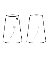 GALLARDA GALANTE（ガリャルダ　ガランテ）ロング・マキシ丈スカート 黒 サイズ:1(S位) レディース/2200628888051