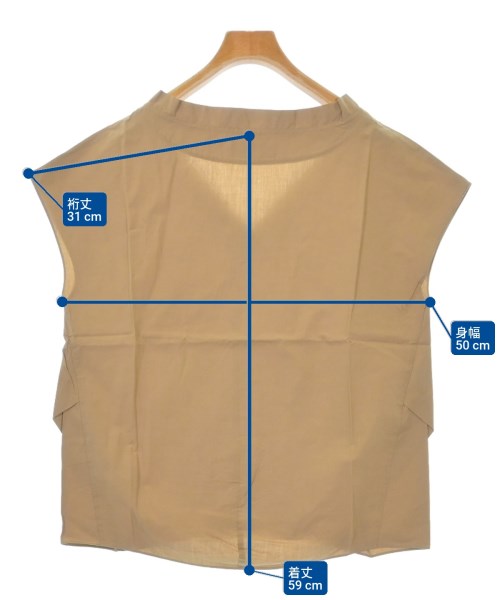 GALLARDA GALANTE（ガリャルダ　ガランテ）ブラウス ベージュ サイズ:F レディース/2200618682034