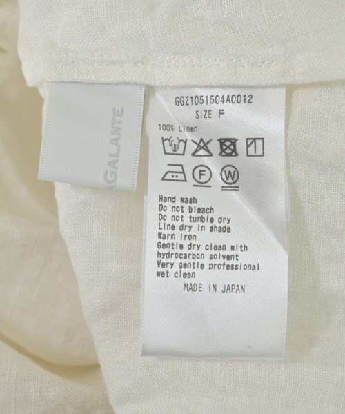 GALLARDA GALANTE（ガリャルダ　ガランテ）ブラウス 白 サイズ:F レディース/2200618280032