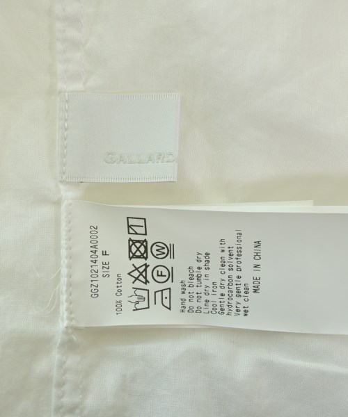 GALLARDA GALANTE（ガリャルダ　ガランテ）カジュアルシャツ 白 サイズ:F レディース/2200616994023