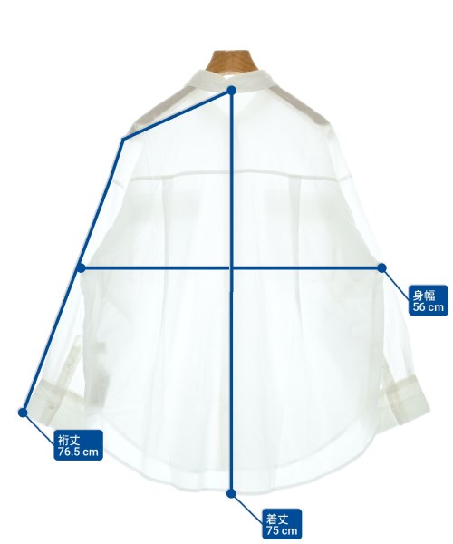 GALLARDA GALANTE（ガリャルダ　ガランテ）カジュアルシャツ 白 サイズ:F レディース/2200616994023