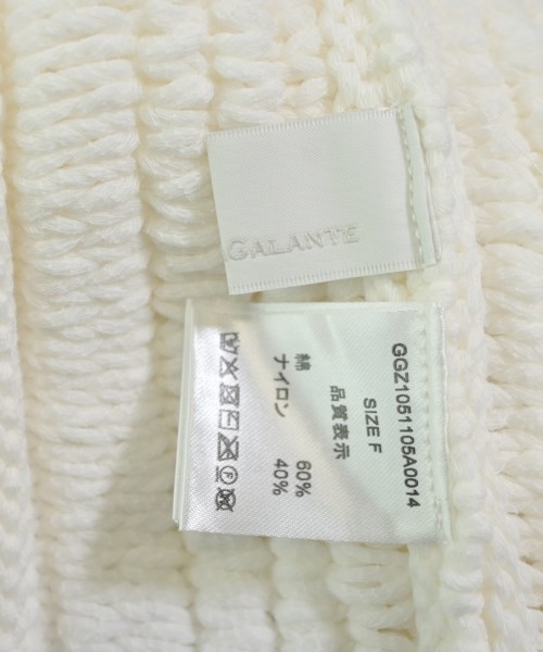 GALLARDA GALANTE（ガリャルダ　ガランテ）ベスト/ノースリーブ 白 サイズ:F レディース/2200628916174