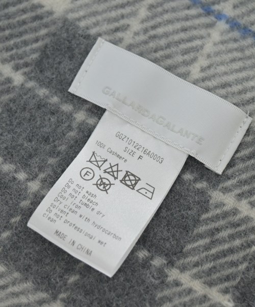 GALLARDA GALANTE（ガリャルダ　ガランテ）マフラー グレー サイズ:F レディース/2200632551071