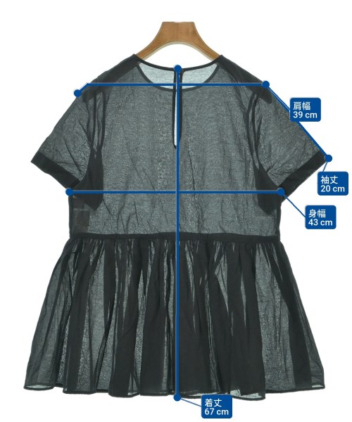 GALLARDA GALANTE（ガリャルダ　ガランテ）ブラウス 黒 サイズ:F レディース/2200619594022