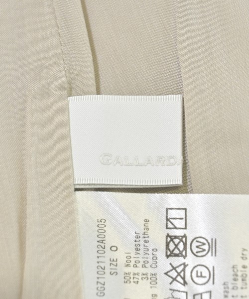 GALLARDA GALANTE（ガリャルダ　ガランテ）スラックス ベージュ サイズ:0(XS位) レディース/2200616538043