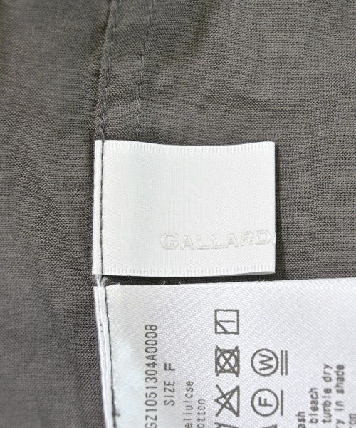 GALLARDA GALANTE（ガリャルダ　ガランテ）カジュアルシャツ カーキ サイズ:F レディース/2200615039114