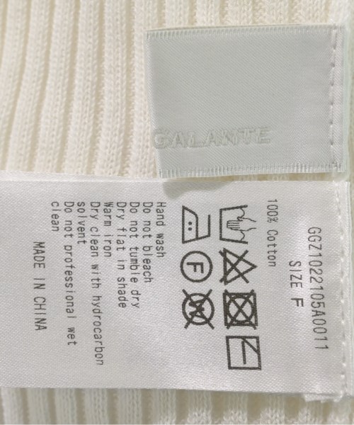 GALLARDA GALANTE（ガリャルダ　ガランテ）ニット・セーター 白 サイズ:F レディース/2200611540096