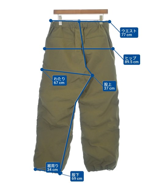 GALLARDA GALANTE（ガリャルダ　ガランテ）カーゴパンツ カーキ サイズ:F レディース/2200621159011