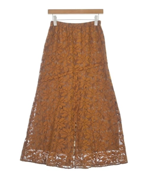 GALLARDA GALANTE（ガリャルダ　ガランテ）ロング・マキシ丈スカート 茶 サイズ:1(S位) レディース/2200621159028