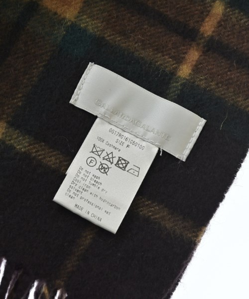 GALLARDA GALANTE（ガリャルダ　ガランテ）ストール 茶 サイズ:F レディース/2200670543106