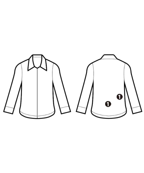 GALLARDA GALANTE（ガリャルダ　ガランテ）ブラウス 白 サイズ:F レディース/2200671775063