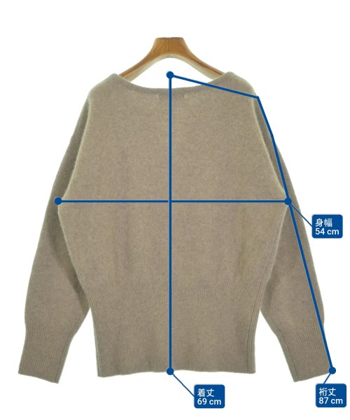 GALLARDA GALANTE（ガリャルダ　ガランテ）ニット・セーター ベージュ サイズ:F レディース/2200664175016