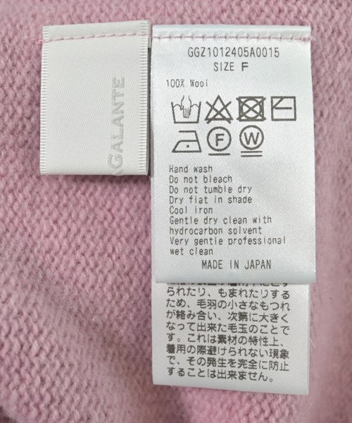 GALLARDA GALANTE（ガリャルダ　ガランテ）ニット・セーター ピンク サイズ:F レディース/2200671839086