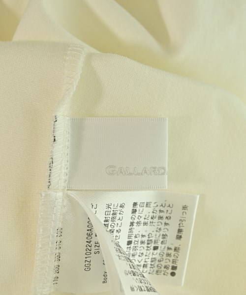GALLARDA GALANTE（ガリャルダ　ガランテ）Tシャツ・カットソー 白 サイズ:F レディース/2200672151026