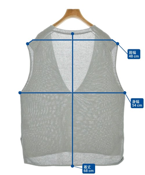 GALLARDA GALANTE（ガリャルダ　ガランテ）ベスト グレー サイズ:F レディース/2200676522082