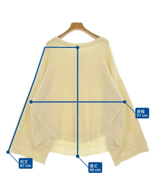 GALLARDA GALANTE（ガリャルダ　ガランテ）ニット・セーター 白 サイズ:F レディース/2200671158033