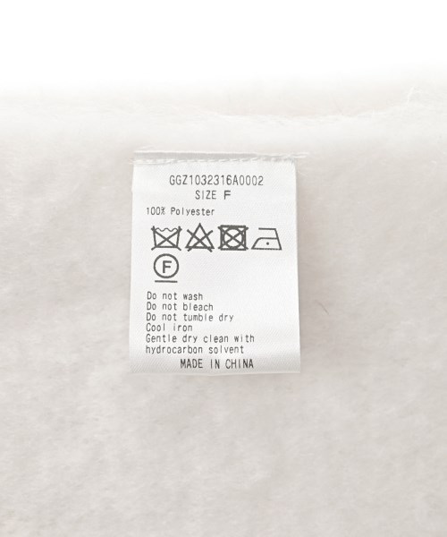 GALLARDA GALANTE（ガリャルダ　ガランテ）マフラー 白 サイズ:F レディース/2200674764255