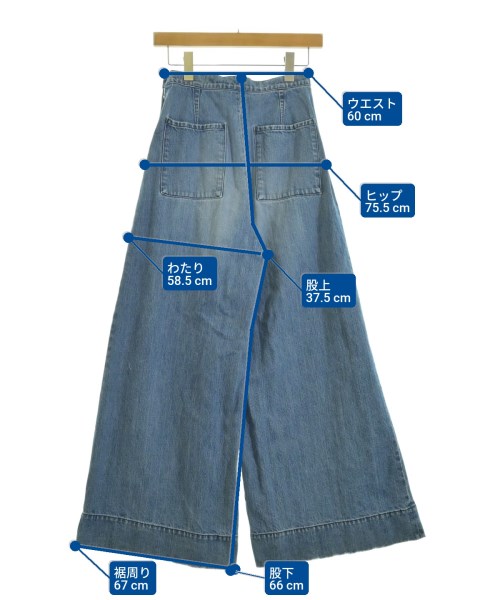 GALLARDA GALANTE（ガリャルダ　ガランテ）デニムパンツ 青 サイズ:-(M位) レディース/2200672861635