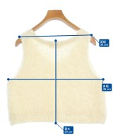 GALLARDA GALANTE（ガリャルダ　ガランテ）ベスト/ノースリーブ 白 サイズ:F レディース/2200678984024