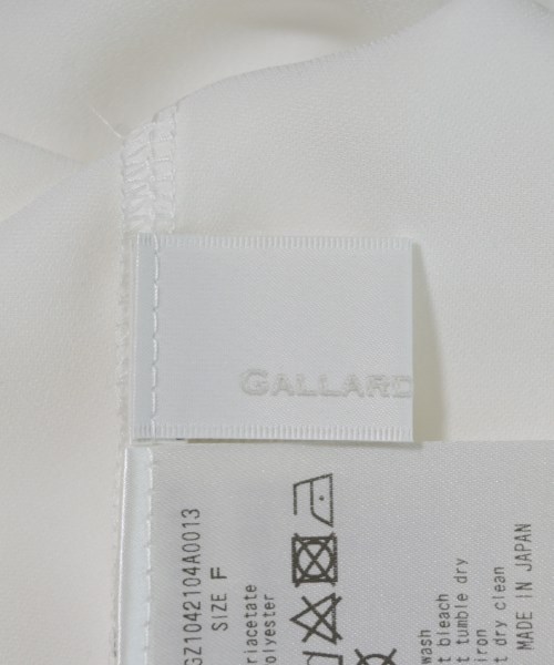 GALLARDA GALANTE（ガリャルダ　ガランテ）ブラウス 白 サイズ:F レディース/2200676575392