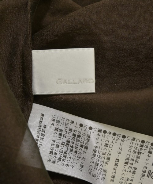 GALLARDA GALANTE（ガリャルダ　ガランテ）ブラウス 茶 サイズ:F レディース/2200692050064