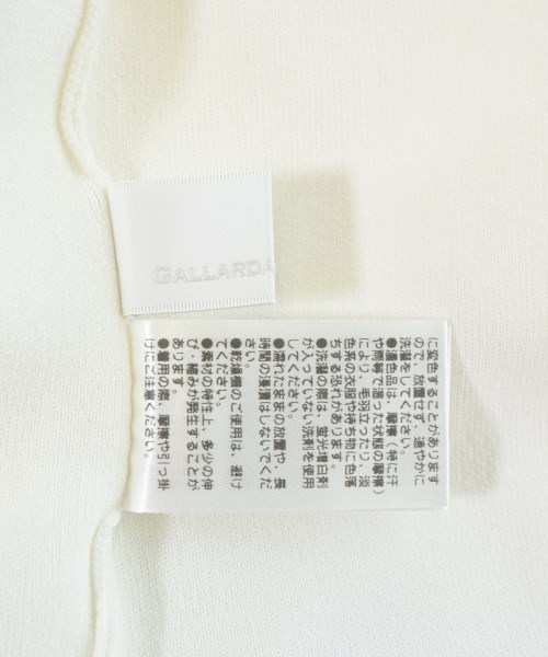 GALLARDA GALANTE（ガリャルダ　ガランテ）ニット・セーター 白 サイズ:F レディース/2200695026035