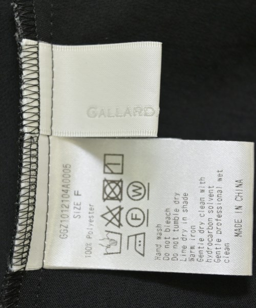 GALLARDA GALANTE（ガリャルダ　ガランテ）カジュアルシャツ 黒 サイズ:F レディース/2200696992018