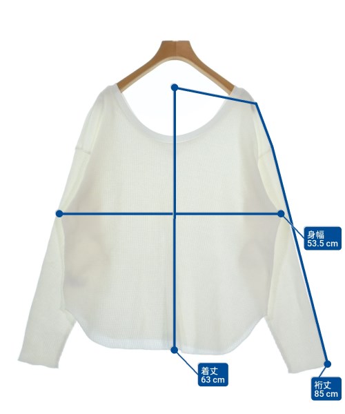 GALLARDA GALANTE（ガリャルダ　ガランテ）Tシャツ・カットソー 白 サイズ:F レディース/2200649292110