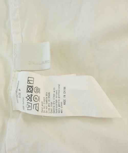 GALLARDA GALANTE（ガリャルダ　ガランテ）カジュアルシャツ 白 サイズ:F レディース/2200655248088