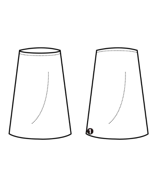 GALLARDA GALANTE（ガリャルダ　ガランテ）ロング・マキシ丈スカート ベージュ サイズ:0(XS位) レディース/2200657077044