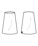 GALLARDA GALANTE（ガリャルダ　ガランテ）ロング・マキシ丈スカート ベージュ サイズ:0(XS位) レディース/2200657077044