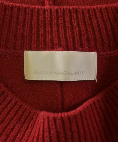 GALLARDA GALANTE（ガリャルダ　ガランテ）ニット・セーター 赤 サイズ:F レディース/2200653997117