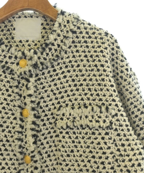 GALLARDA GALANTE（ガリャルダ　ガランテ）ノーカラージャケット 白 サイズ:F レディース/2200655683018