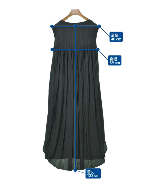 GALLARDAGALANTE NAVY（ガリャルダガランテネイビー）シャツワンピース グレー サイズ:F レディース/2200655372103