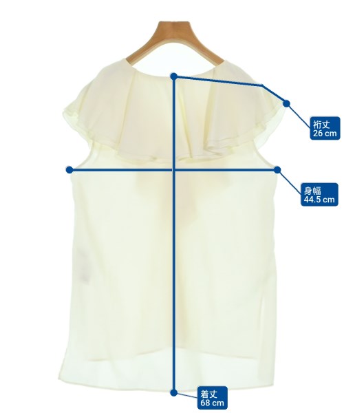 GALLARDA GALANTE（ガリャルダ　ガランテ）ブラウス 白 サイズ:F レディース/2200661055083