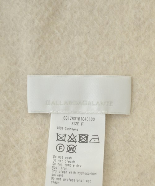 GALLARDA GALANTE（ガリャルダ　ガランテ）ストール 白 サイズ:F レディース/2200659596055