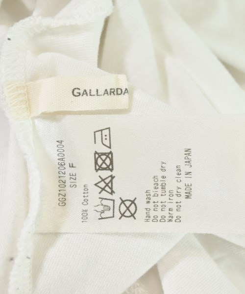 GALLARDA GALANTE（ガリャルダ　ガランテ）Tシャツ・カットソー 白 サイズ:F レディース/2200709807063