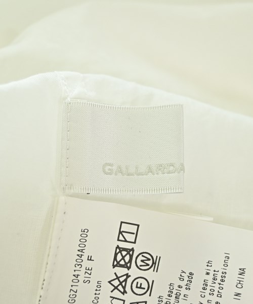 GALLARDA GALANTE（ガリャルダ　ガランテ）カジュアルシャツ 白 サイズ:F レディース/2200714437095