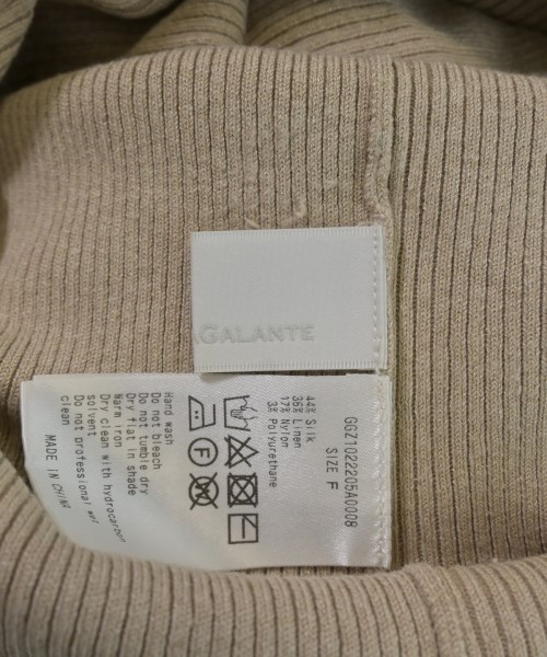 GALLARDA GALANTE（ガリャルダ　ガランテ）ニット・セーター ベージュ サイズ:F レディース/2200636274051