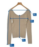 GALLARDA GALANTE（ガリャルダ　ガランテ）ニット・セーター ベージュ サイズ:F レディース/2200636274051