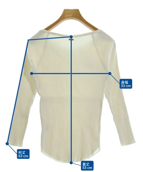 GALLARDA GALANTE（ガリャルダ　ガランテ）Tシャツ・カットソー 白 サイズ:F レディース/2200647791042